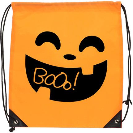 Rygsæk med snøre - Halloween BoOo! - 33 x 39 cm