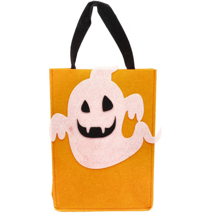 Trick or Treat Bag Felt Ghost - Halloween BoOo! - 27x20x10 cm
