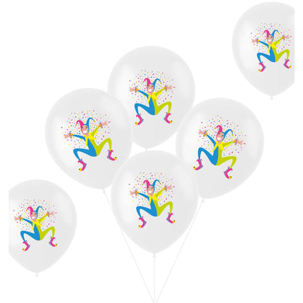 Balloner Harlekin 33cm - 6 stk