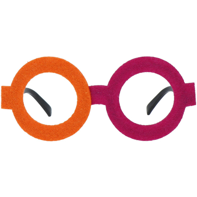 Briller Colorblock Orange/Pink