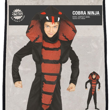 Cobra kostume dreng
