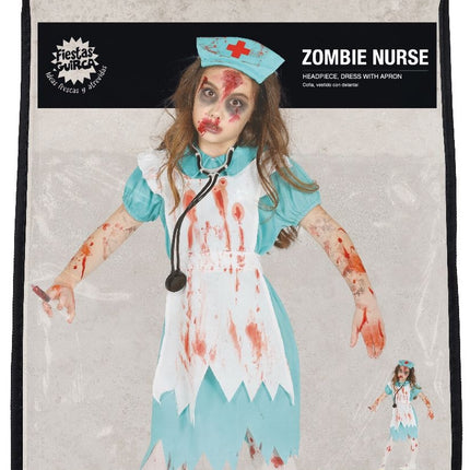 Sygeplejerske halloweenkostume pige