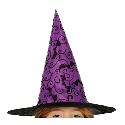 Heksekostume barn lilla