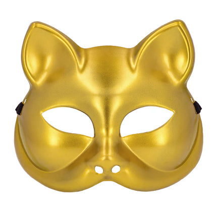 Halvmaske Kitty, guld