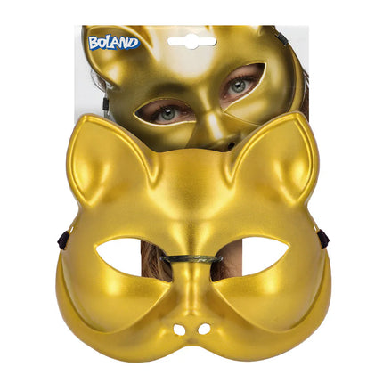 Halvmaske Kitty, guld