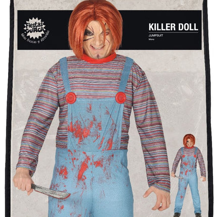 Chucky halloweenkostume mænd