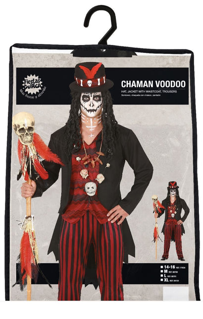 Voodoo halloweenkostume mænd