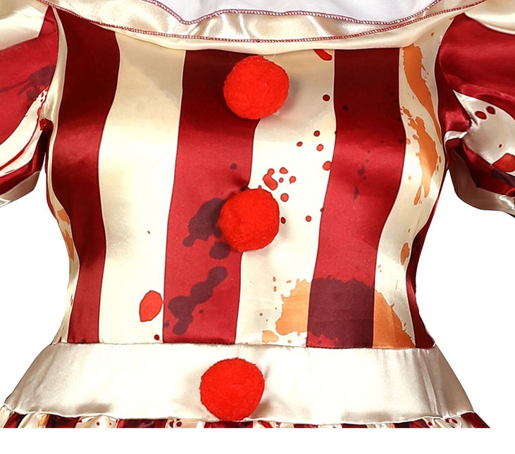 Klovn halloweenkostume til damer