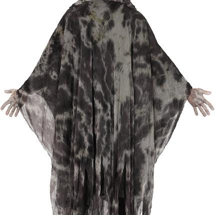 Halloween-kostume: Grå-sort spøgelse