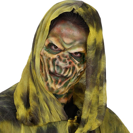 Halloween-kostume: Gul og sort spøgelse