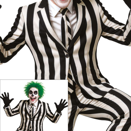 Halloween-kostume: Sort-hvid spøgelse