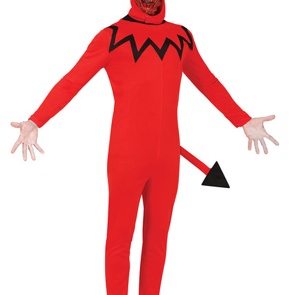Halloween-kostume: Rød dæmon