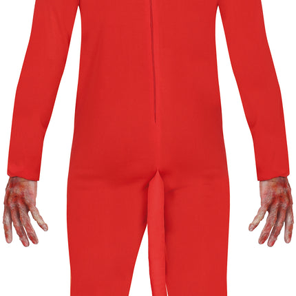 Halloween-kostume: Rød dæmon