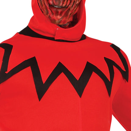 Halloween-kostume: Rød dæmon
