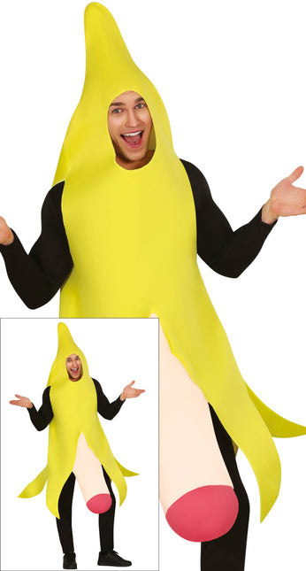 Banandragt med penis