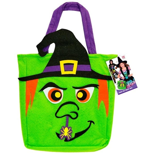 »Trick or Treat«-taske med heksemotiv