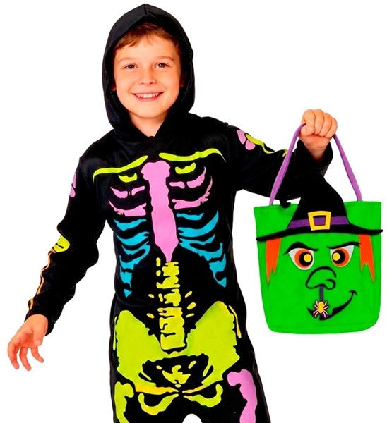 »Trick or Treat«-taske med heksemotiv