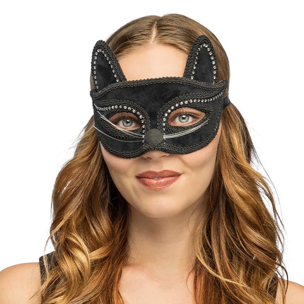 Halvmaske Charming Cat
