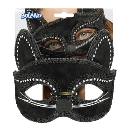 Halvmaske Charming Cat
