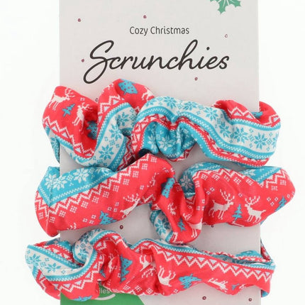 Jule-scrunchies 3 stk
