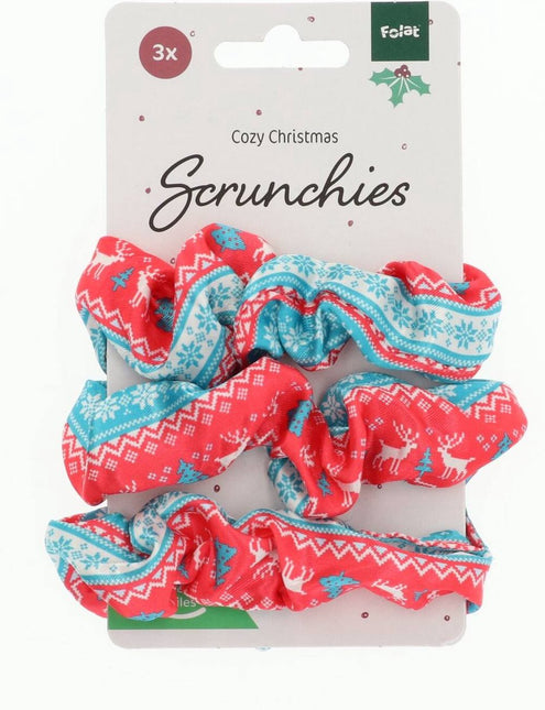 Jule-scrunchies 3 stk