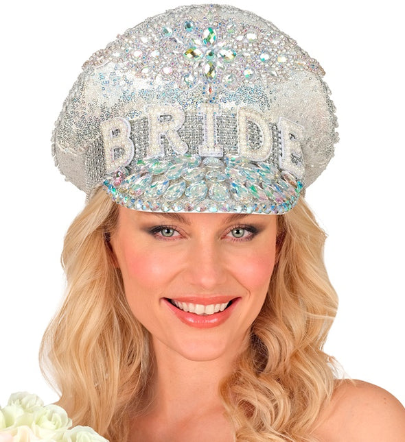 Brudehætte sølv