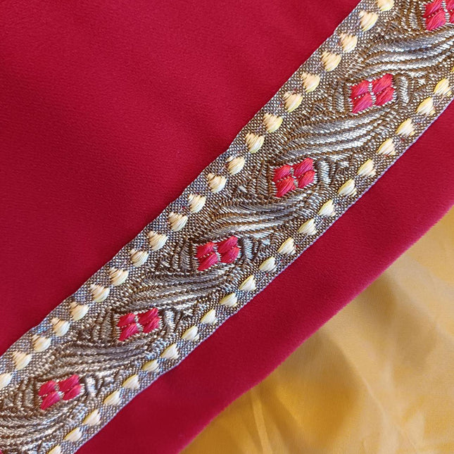 Sinterklaas-dragt komplet i fløjl, 4 dele