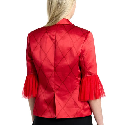 Harley Quinn-blazer til kvinder, rød