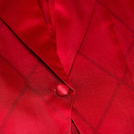 Harley Quinn-blazer til kvinder, rød