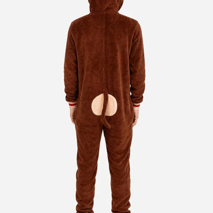 Abe-onesie, unisex, brun