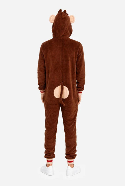 Abe-onesie, unisex, brun