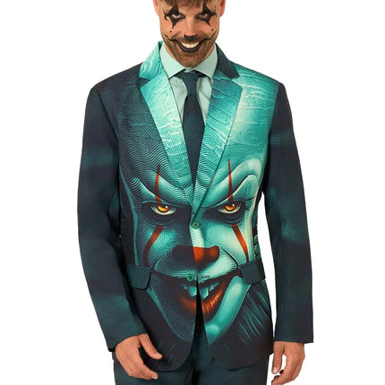 IT Pennywise-kostume til mænd, 3-delt