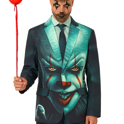 IT Pennywise-kostume til mænd, 3-delt