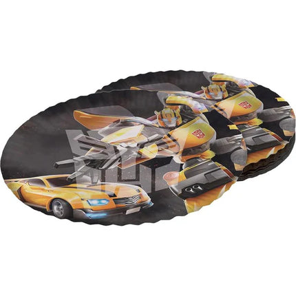 Transformers-tallerkener 23 cm, 8 stk.