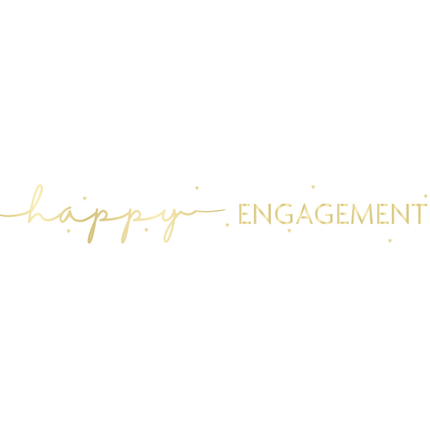 Happy Engagement Banner 2,74 m