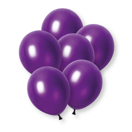 Lilla perleballoner, 30 cm, 50 stk.