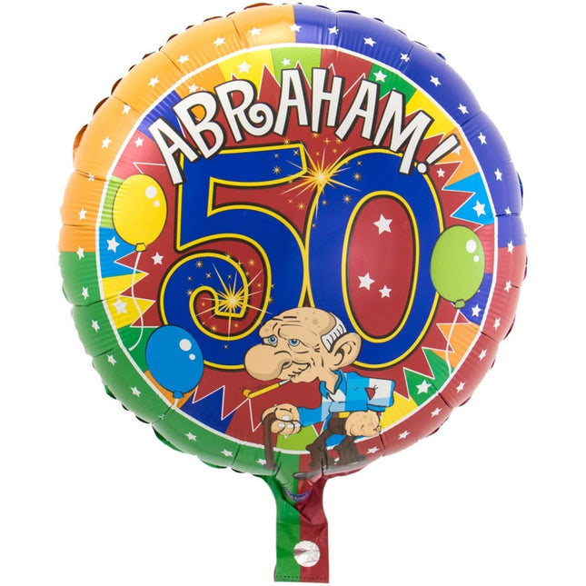 Abraham Helium Ballon 43cm van Folat koop je bij Partywinkel