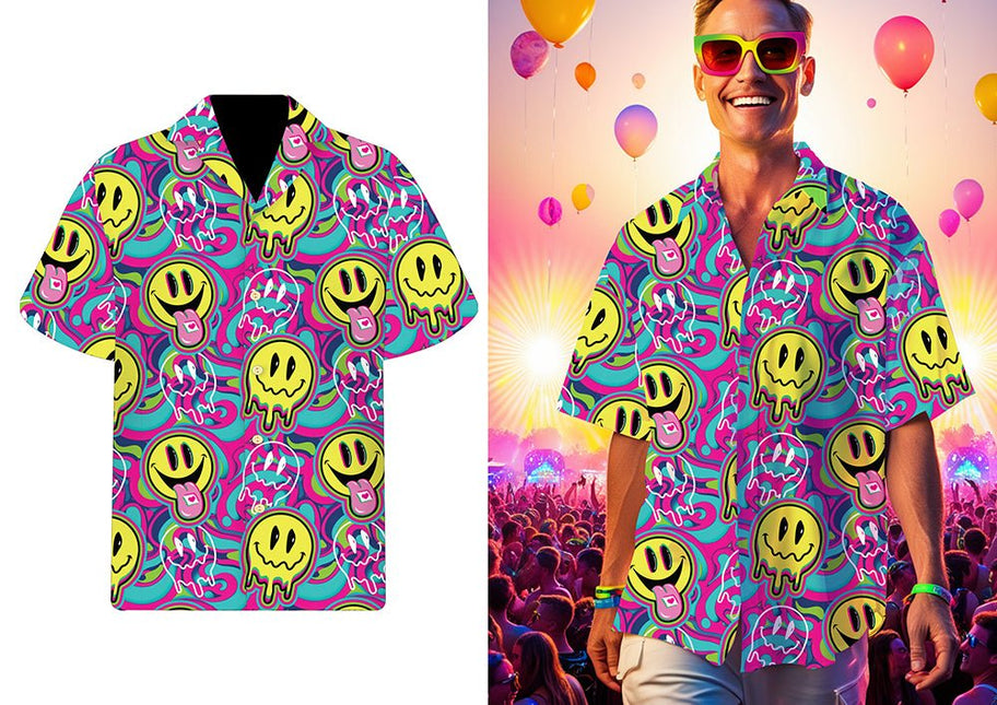 Acid Blouse Smiley 80'S van Fiestas Guirca koop je bij Partywinkel