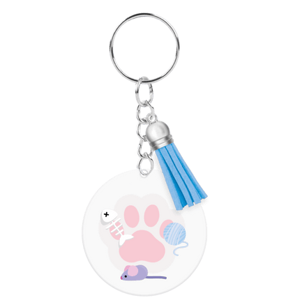 Acryl sleutelhanger Kat van Paper Dreams koop je bij Partywinkel