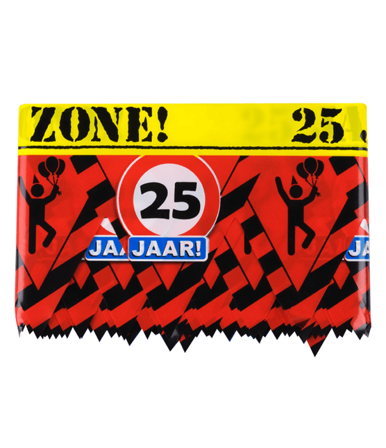 Afzetlint 25 Jaar 12m van Paper Dreams koop je bij Partywinkel