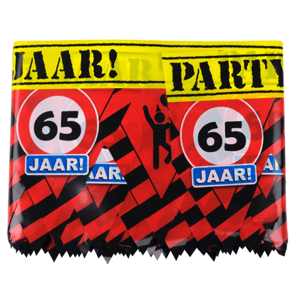 Afzetlint 65 Jaar 12m van Paper Dreams koop je bij Partywinkel