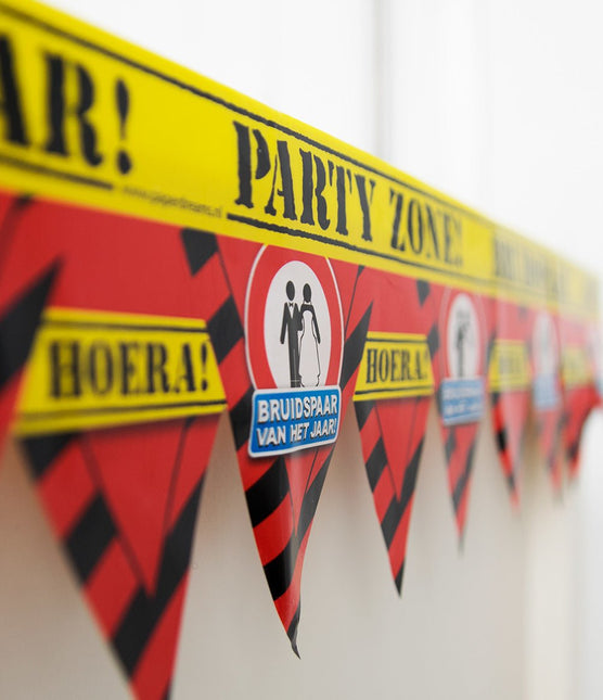 Afzetlint Bruidspaar van het Jaar 12m van Paper Dreams koop je bij Partywinkel