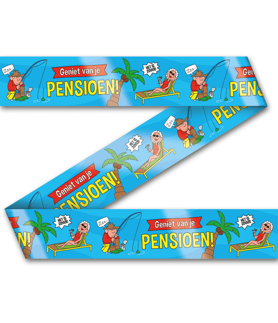 Afzetlint Pensioen 12m van Paper Dreams koop je bij Partywinkel