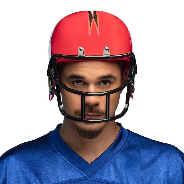 American Football Helm Rood van Boland koop je bij Partywinkel