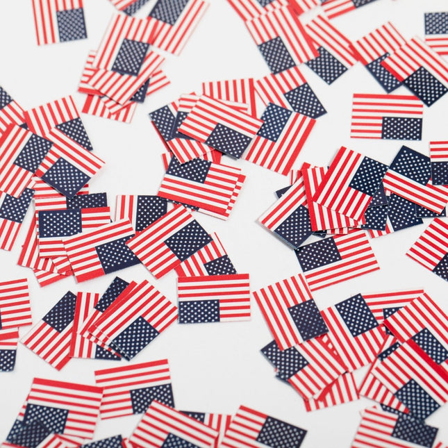 Amerika Tafelconfetti Papier 150st van WeFiesta koop je bij Partywinkel