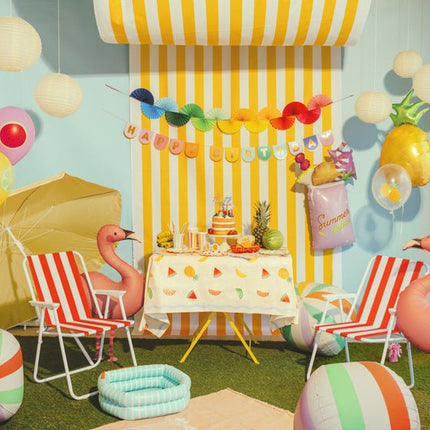 Ananas Helium Ballon 68cm Leeg van Partydeco koop je bij Partywinkel