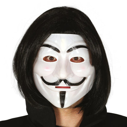 Anonymous For Vendetta Masker van Fiestas Guirca koop je bij Partywinkel