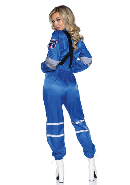 Astronaut Jumpsuit Blauw Dames Leg Avenue van Leg Avenue koop je bij Partywinkel