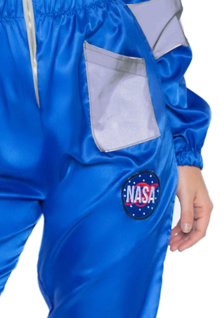 Astronaut Jumpsuit Blauw Dames Leg Avenue van Leg Avenue koop je bij Partywinkel