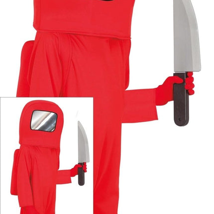 Astronautenpak Kind Rood van Fiestas Guirca koop je bij Partywinkel